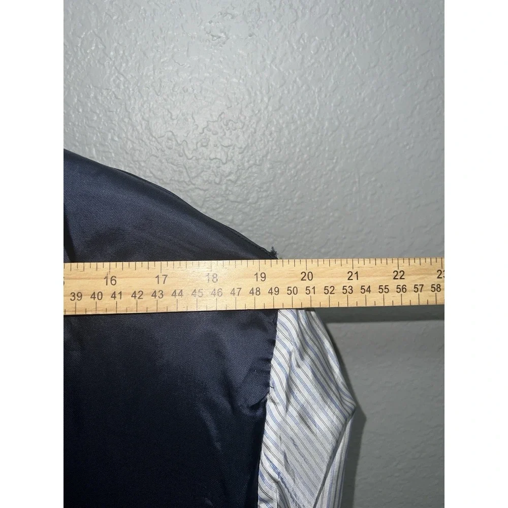 Loro Piana Suit Jacket Men 42R Striped Blazer Sport Coat Cremieux Preppy
